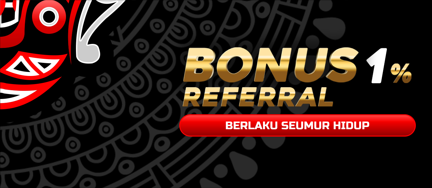 BONUS REFERAL 1%